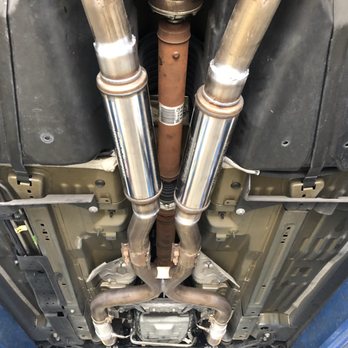 954Mufflers - Added 2 Magnaflow Magnapacks on this Mustang for a deeper and more aggressive sound - Auto Customization Near Me - Hollywood, Florida