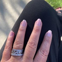 Bolsa Nails & Spa - These are my real nails after having acrylics on for over a month.