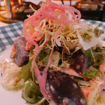 The Chalet - The salmon salad! Refreshing! - Fondue Near Me - Whistler, British Columbia The Chalet - The salmon salad! Refreshing! - Fondue Near Me - Whistler, British Columbia