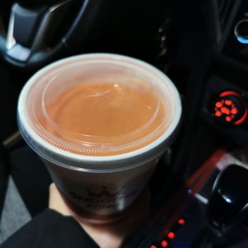 Smoothie King - Lemon Twist Strawberry 32oz minus empty inch of space on top, tasted good though - Juice Bars & Smoothies Near Me - Allen, Texas Smoothie King - Lemon Twist Strawberry 32oz minus empty inch of space on top, tasted good though - Juice Bars & Smoothies Near Me - Allen, Texas