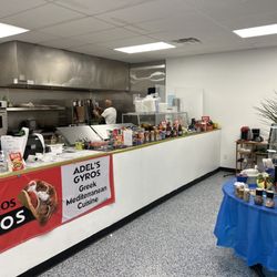 Adel's Gyros - Adel hard at work with the best gyro meat around!!! (Beer and wine also available)