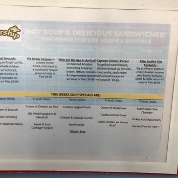 Starship Restaurant & Catering - This week's soups and sandwiches specials - Sandwiches Near Me - Forest Park, Illinois Starship Restaurant & Catering - This week's soups and sandwiches specials - Sandwiches Near Me - Forest Park, Illinois