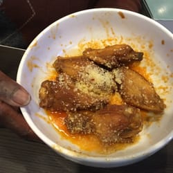 Wings and Rings - Parmesan Garlic Chicken Wings.....