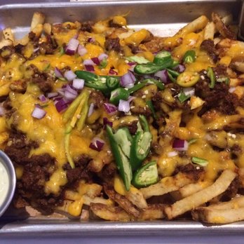 LSA Burger - Chili cheese fries! - Cocktail Bars Near Me - Denton, Texas