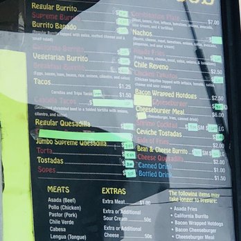 Señor Taco and Seafood - Menu - Food Trucks Near Me - Hickman, California Señor Taco and Seafood - Menu - Food Trucks Near Me - Hickman, California