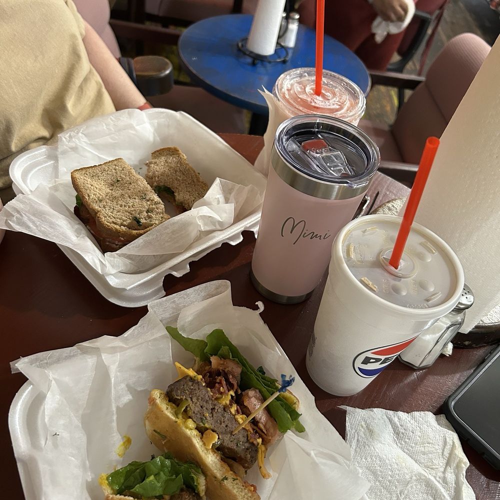 The Tomato Place - Blt /avacado and single bacon cheeseburger. - Juice Bars & Smoothies Near Me - Vicksburg, Mississippi The Tomato Place - Blt /avacado and single bacon cheeseburger. - Juice Bars & Smoothies Near Me - Vicksburg, Mississippi