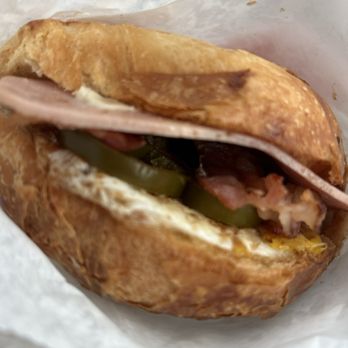 Co Donuts - Croissant breakfast sandwich - Donuts Near Me - Garden Grove, California