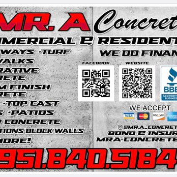 Mr.a Concrete - Masonry/Concrete Near Me - Riverside, California Mr.a Concrete - Masonry/Concrete Near Me - Riverside, California