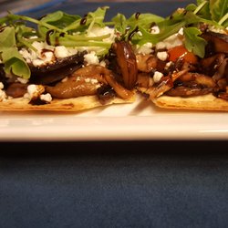 The View Restaurant & Lounge - Our signature Mushroom Flatbread
