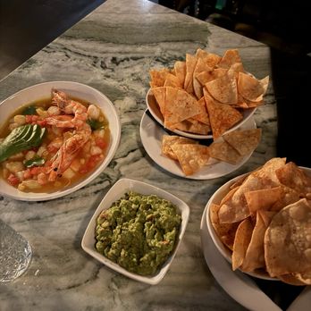 Lake Effect - Chips n guac  Shrimp ceviche - Cocktail Bars Near Me - Salt Lake City, Utah