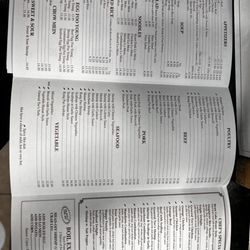 Landover Carry Out - 2024 Menu Inside