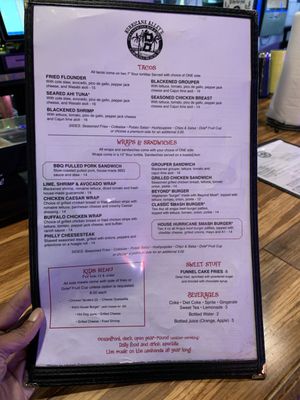 Menu photo 3 Hurricane Alleys Carolina Beach, NC Menu photo 3 Hurricane Alleys Carolina Beach, NC