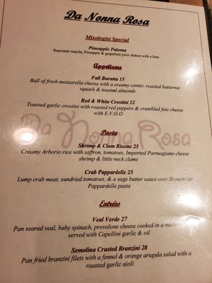 Menu photo 3 Da Nonna Rosa Brooklyn, NY