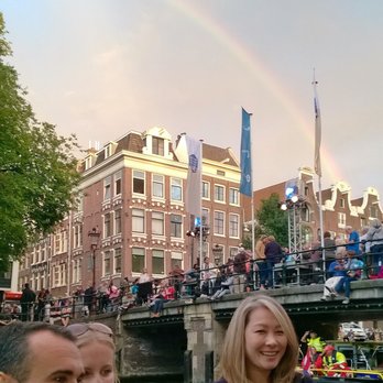 Prinsengrachtconcert - Karin M. with her rainbow - Festivals Near Me - Amsterdam, New Hampshire
