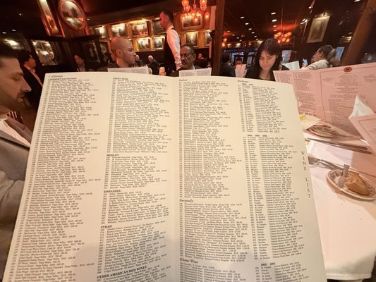 Menu photo 6 Sparks Steak House New York, NY Menu photo 6 Sparks Steak House New York, NY
