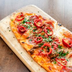ZENTRL Kitchen + Bar - Pepperoni & Sausage Flatbread