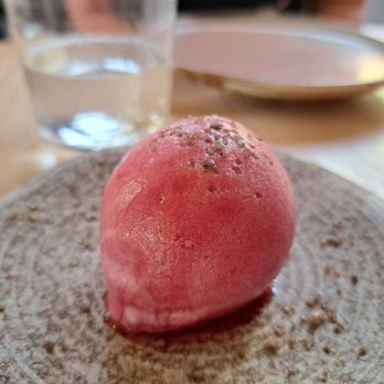 Antylia - Chicha Morada Sorbet - Latin American Near Me - Toronto, Ontario