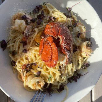 Pier 6 - Delicious seafood pasta!!! - Seafood Near Me - San Leon, Texas Pier 6 - Delicious seafood pasta!!! - Seafood Near Me - San Leon, Texas