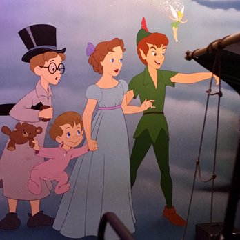 Peter Pan's Flight - I love this ride - Amusement Parks Near Me - Anaheim, California