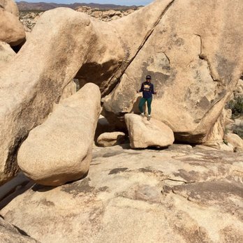 Jumbo Rocks Campground - Look at this beautiful formation! - Hiking Near Me - Twentynine Palms, California
