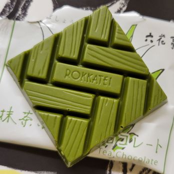 ROKKATEI - MATCHA WHITE CHOCOLATE SQUARE - Chocolatiers & Shops Near Me - Rancho Cucamonga, California