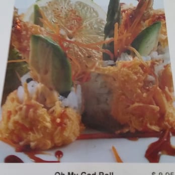 Cafe Du Japon - Sushi Menu - Not on their Website - Japanese Near Me - Daytona Beach, Florida