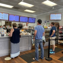 Inside the deli. Inside the deli.