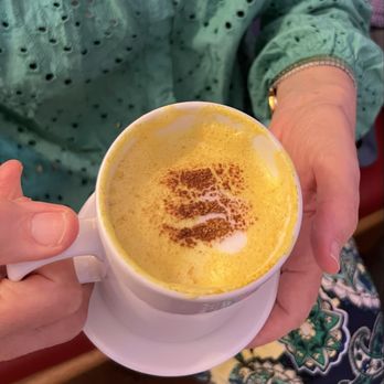 One Two One Cafe - Golden Latte - Coffee & Tea Near Me - New York, New York