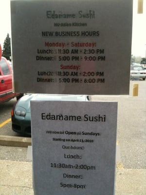 Edamame Sushi by null
