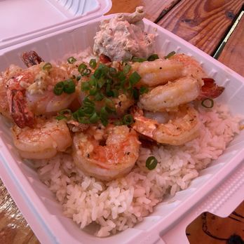 Da Bald Guy - Peeled Garlic Butter Shrimp - Food Trucks Near Me - Kahuku, Hawaii Da Bald Guy - Peeled Garlic Butter Shrimp - Food Trucks Near Me - Kahuku, Hawaii