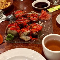 Godzilla roll - a little too big and unruly, but tasty nonetheless.