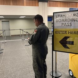 TSA Checkpoint 3 - At 5:12 am Friday morning, i thought it was gonna be quick.