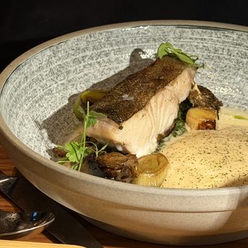 Wild Blue Restaurant + Bar - Roasted Ling Cod - Seafood Near Me - Whistler, British Columbia Wild Blue Restaurant + Bar - Roasted Ling Cod - Seafood Near Me - Whistler, British Columbia