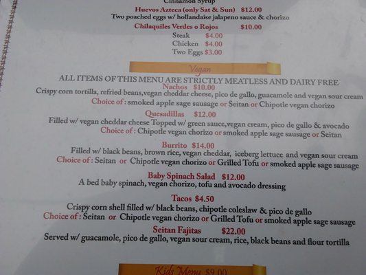 Menu photo 8 Mesa Azteca Brooklyn, NY