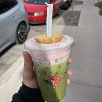 Glia’s Coffee - Strawberry Matcha - Coffee & Tea Near Me - El Paso, Texas