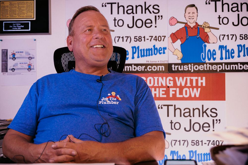 Slide of Joe The Plumber