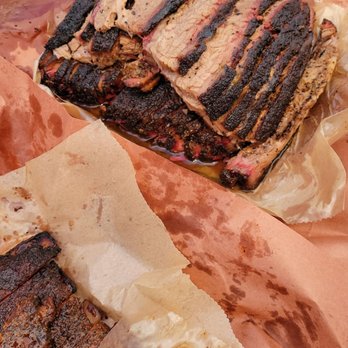 Franklin Barbecue - That beautiful brisket - Barbeque Near Me - Austin, Texas