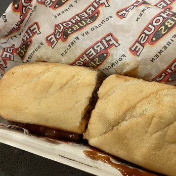 Firehouse Subs - two sub sandwiches in wrapper - Sandwiches Near Me - Nashville, Tennessee