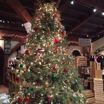 V Sattui Winery - Christmas tree is still up and so pretty - Wineries Near Me - Saint Helena, California