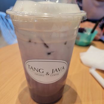 Tang & Java - Ube latte - Gelato Near Me - Woodland Hills, California