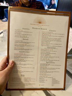 Menu photo 1 Fredericksburg Brunch Fredericksburg, TX