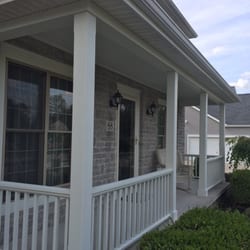 Manganiello and Sons - Porch wood work paint job