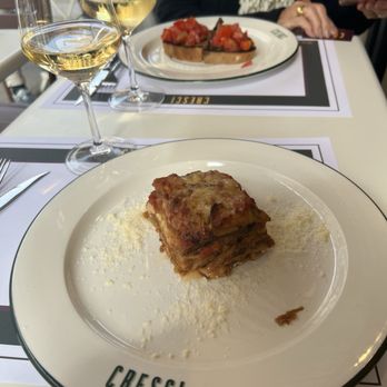 Cresci - Eggplant Parmigiana- Bruschetta - Pizza Near Me - Rome, RM
