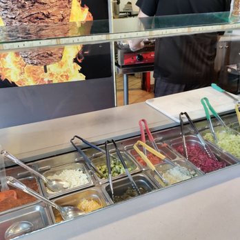 Döner Kebab Express - Las Vegas - Pick your protein (vegan & vegetarian friendly), these are the choice of toppings - Kebab Near Me - Las Vegas, Nevada