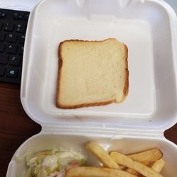 The "toast" from my Shrimp Box