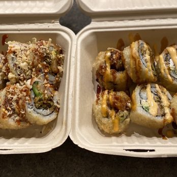 Seed Ranger - Golden Tiger Roll (Vegan) Crunchy Tiger / Hidden Dragon Roll (Vegan) - Vegan Near Me - Ventura, California Seed Ranger - Golden Tiger Roll (Vegan) Crunchy Tiger / Hidden Dragon Roll (Vegan) - Vegan Near Me - Ventura, California