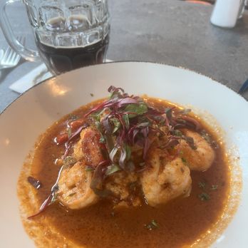 Ocean View Brewing Company - Old Bay shrimp and grits - New American Near Me - Ocean View, Delaware