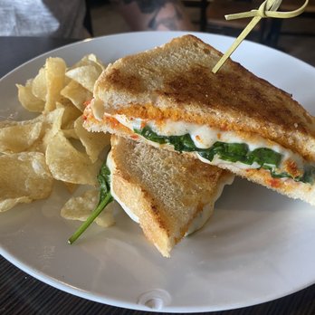 The Cheese Board - Pesto and spinach grilled cheese - American Near Me - Reno, Nevada The Cheese Board - Pesto and spinach grilled cheese - American Near Me - Reno, Nevada