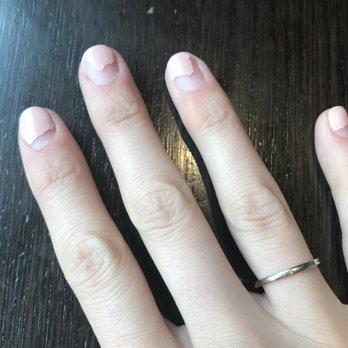 Lovely Nails - Less than 1 week after a gel manicure. Horrible! I will not be back. - Nail Salons Near Me - Greer, South Carolina