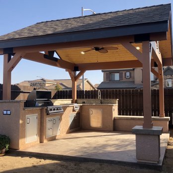RF CON - Gazebo with kitchen - General Contractors Near Me